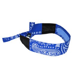 Blue Paisley Cooling Headband