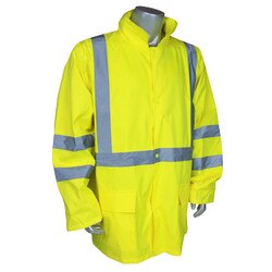 3X Un-Lined Rain Jacket, Green CL-3