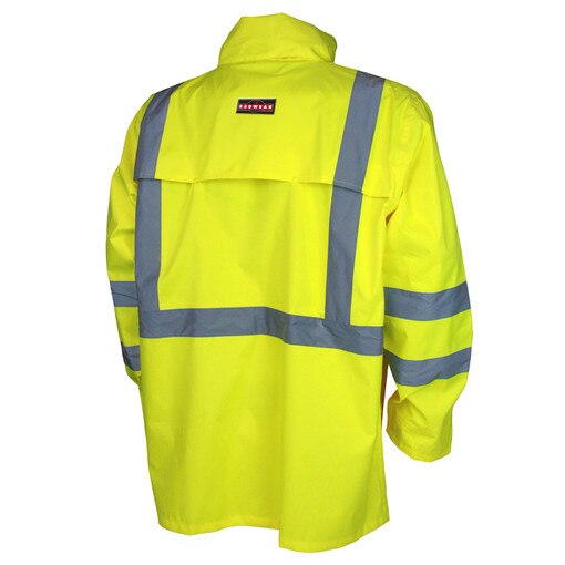 3X Un-Lined Rain Jacket, Green CL-3