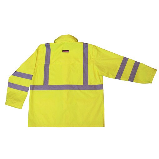3X Un-Lined Rain Jacket, Green CL-3
