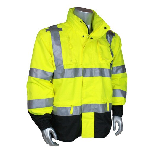 5X Class 3 Heavy Duty Rain Jacket -