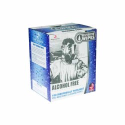 Alcohol Free Respirator Wipes | 100