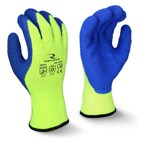 7 Ga Hi-Viz Yellow/Latex Dip Cold