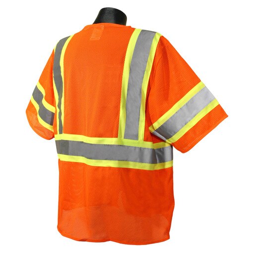 XL Class 3 Two Tone Vest - Orange