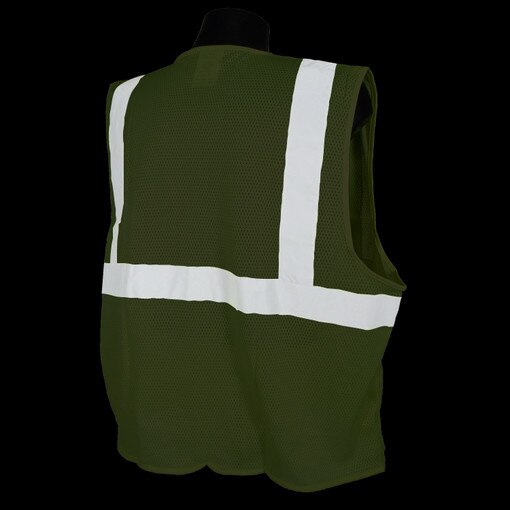 Small Class 2 Green Mesh Zipper