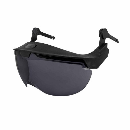 Titanium Shaped Helmet Visor -