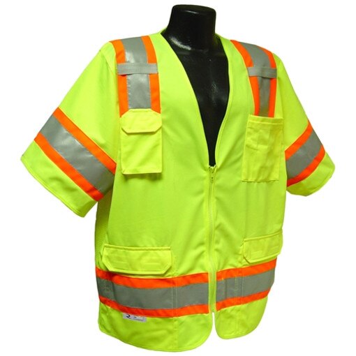 Class 3 Surveyor Vest - Green,