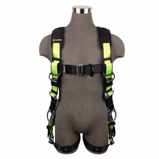 X-Small PRO Full Body Harness: 3D,