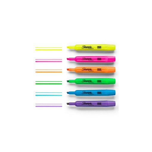 Tank Highlighters, Chisel Tip 4