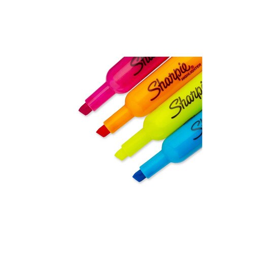 Tank Highlighters, Chisel Tip 4