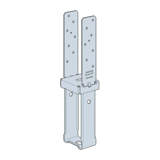 Simpson Strong-Tie CBSTQ44-SDS2HDG Quick-Install Column Base w/SDS ...