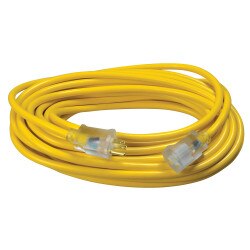 12/3 50' SJTW Extension Cord,