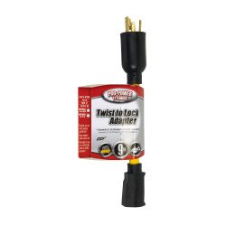 Male Twist Lock to Female Straight