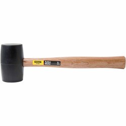 16 oz 13-1/2" Rubber Mallet wth
