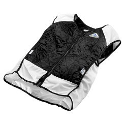 Large Hybrid Cooling Vest Black