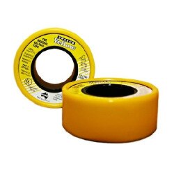 Yellow Teflon Gas Thread Seal Tape