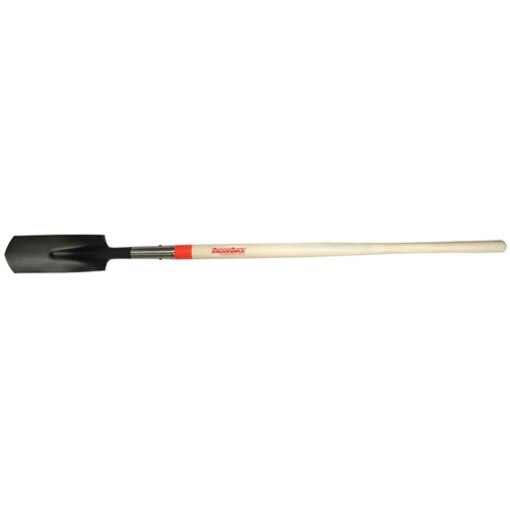 4" Trenching Shovel with Rolled
