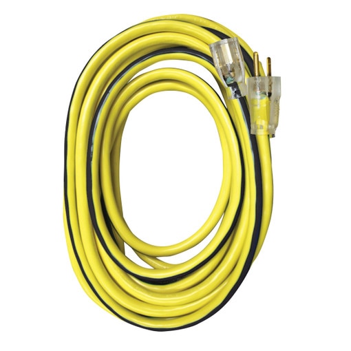 25' 12/3 SJTW U/G Yellow/Black