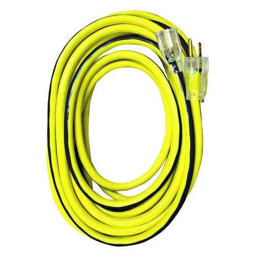 100' 12/3 SJTW U/G Yellow/Blue
