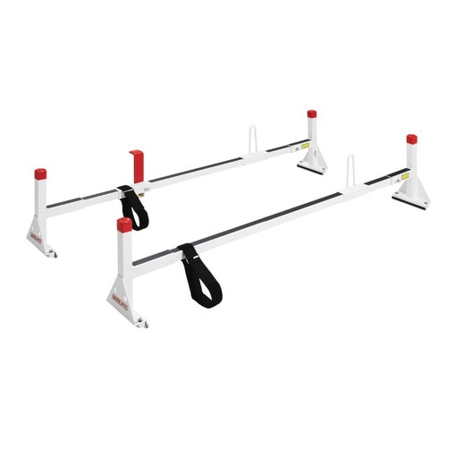 White All-Purpose Van Rack