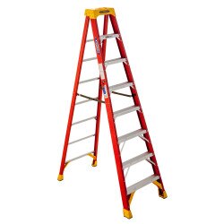8' Type lA Fiberglass Step Ladder