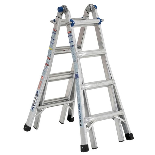 18' Reach Multi-Position Ladder,