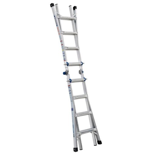 18' Reach Multi-Position Ladder,