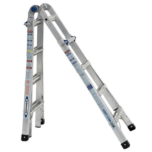 18' Reach Multi-Position Ladder,