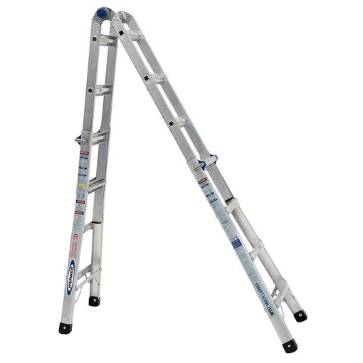 18' Reach Multi-Position Ladder,