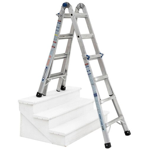 18' Reach Multi-Position Ladder,