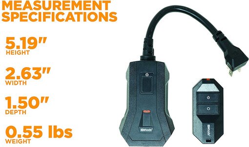 Outdoor Indoor Wireless Remote