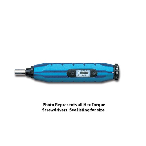 1/4" Female Hex Torque Screwdriver