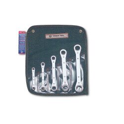 5 pc. Ratcheting Offset Wrench Set