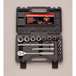 16 pc. 1/2" Drive 12 Point Cougar