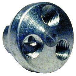 3 way manifold 1/4 npt