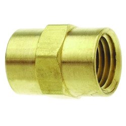 1/4" NPT Female to 1/4" NPT Brass