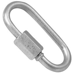 3/8" Quick Link Steel Zinc Plated