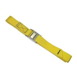 4' Yellow Tie-Down Strap