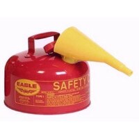 Metal -Red 2gal.Gas Can w/F-15