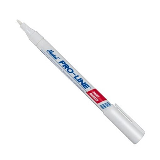 White Pro-Line FINE Marker