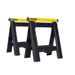 2 Way Adjustable Sawhorse Twin Pack
