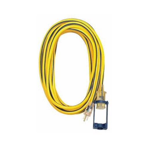 50' 12/3 SJTW U/G Yel/Blu Extension