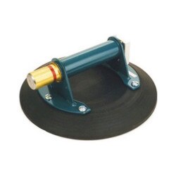 9" Flat Vacuum Cup with Metal